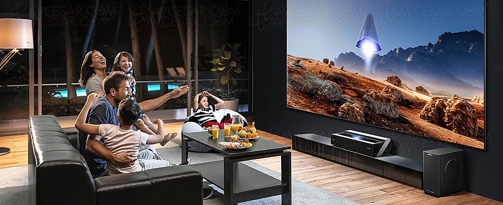 Hisense 100L5F Laser TV 100'' (254&nbsp;cm), un téléviseur géant dans le salon pour&nbsp;2&nbsp;990&nbsp;€