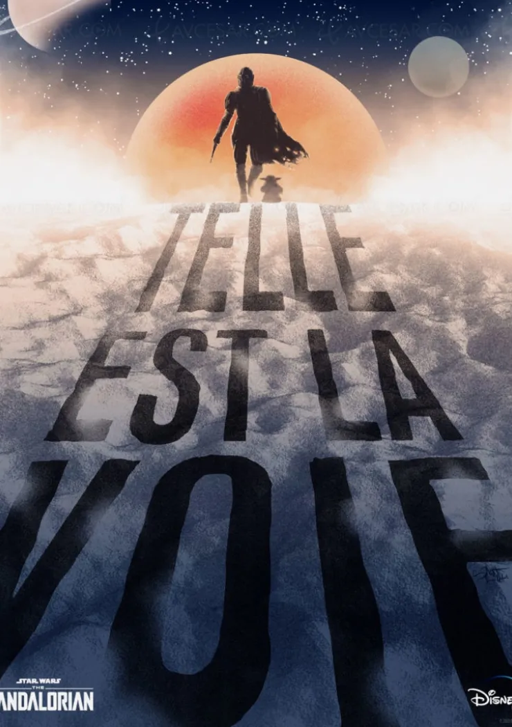 la-serie-the-mandalorian-revisitee-par-des-artistes-pour-disney