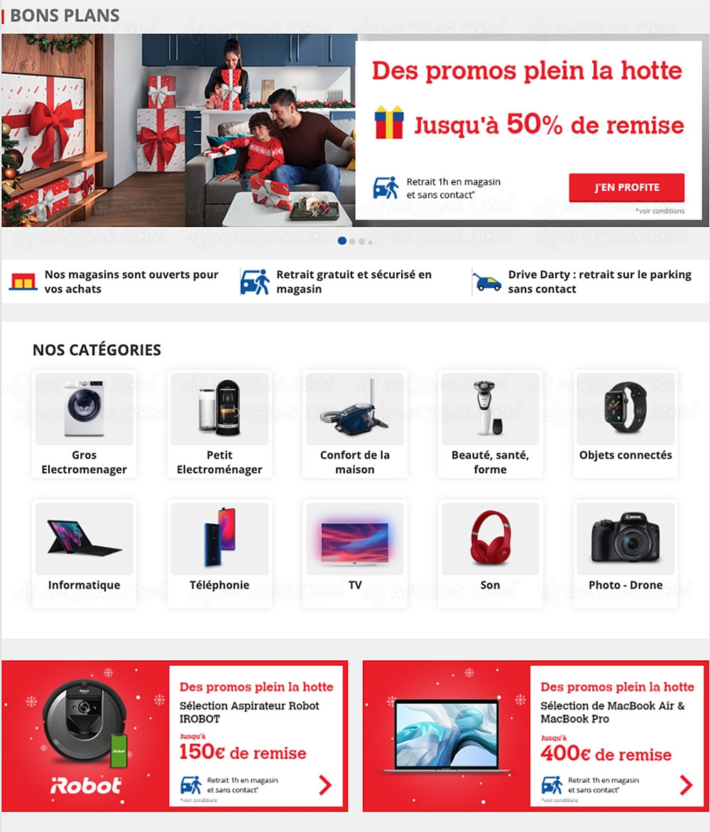 Black Friday 2020 Darty, des milliers d'offres jusqu'à&nbsp;&#8209;58%