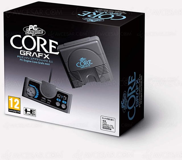 Black Friday 2020 > Console de jeux PC Engine CoreGrafx mini à 84,40 € soit ‑24% de remise