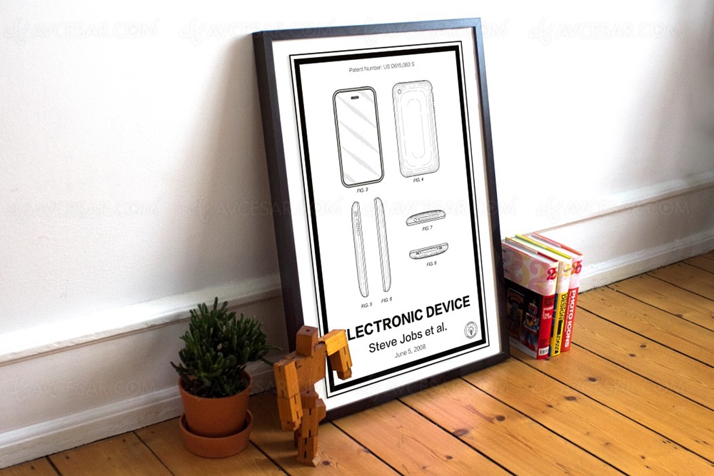 Et les brevets Apple (entre autres) deviennent œuvres&nbsp;d’art