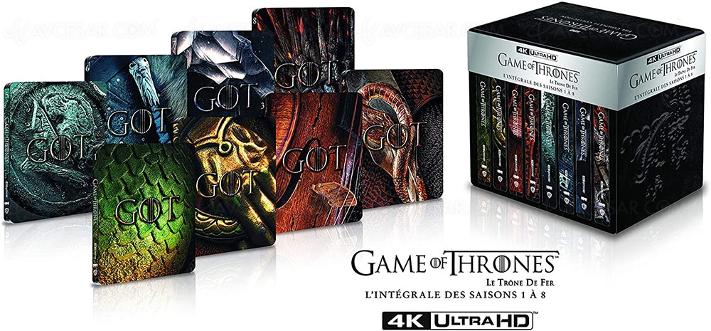 Game of Thrones&nbsp;: la Meilleure série du XXIe&nbsp;siècle intégralement en&nbsp;4K&nbsp;Ultra&nbsp;HD