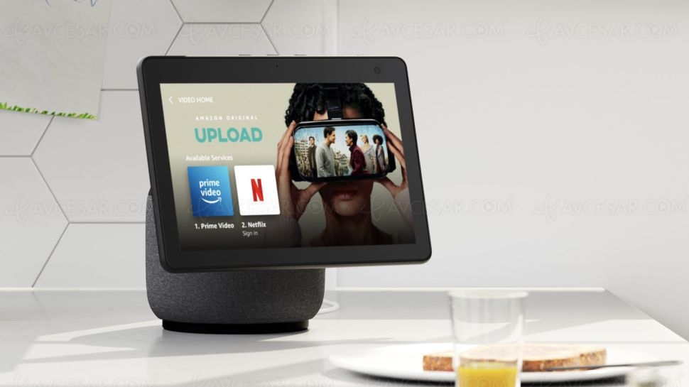 Netflix sur les écrans connectés Amazon&nbsp;Echo&nbsp;Show