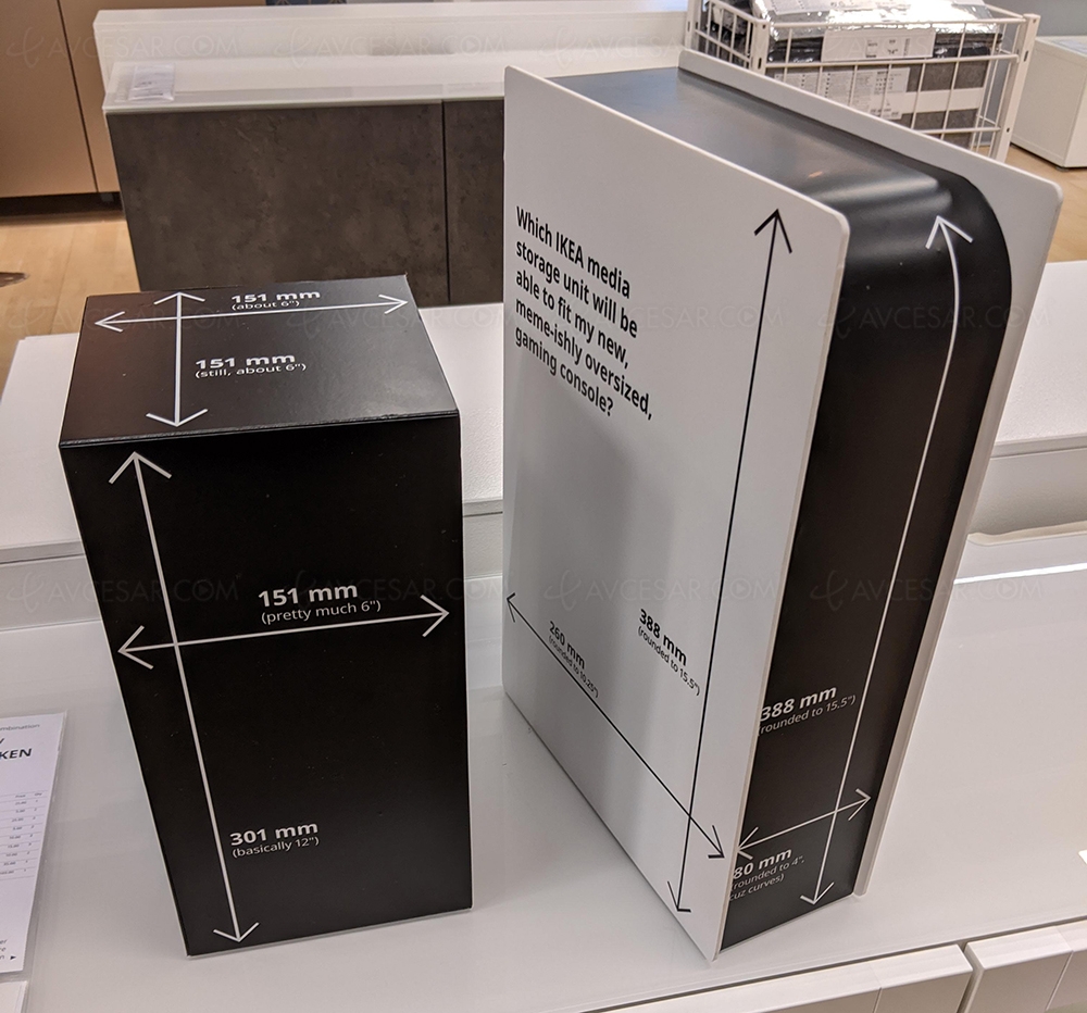 Xbox Series et PS5 factices chez Ikea, pour mieux choisir vos&nbsp;meubles