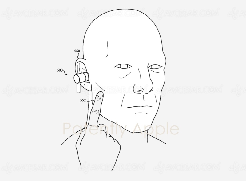 Découvrez le projet fou d'Apple pour contrôler ses&nbsp;AirPods