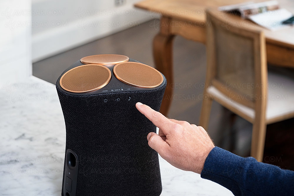 CES 21 > Sony SRS-RA5000, enceinte sans‑fil 360&nbsp;Reality&nbsp;Audio