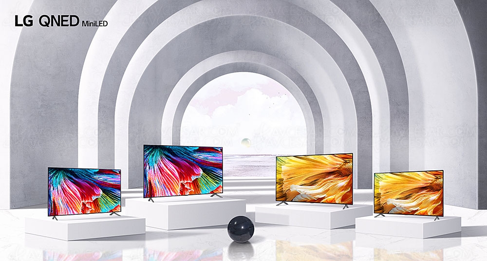 CES 21 > TV Mini LED LG&nbsp;QNED85, LG&nbsp;QNED90, LG&nbsp;QNED95 et&nbsp;LG&nbsp;QNED99&nbsp;: de&nbsp;65''&nbsp;à&nbsp;86''
