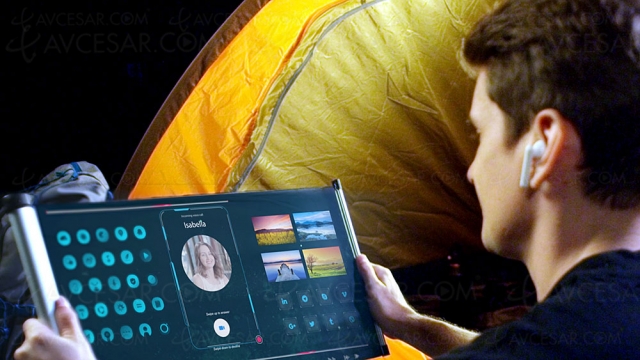 CES 21 > Écrans enroulables TCL IJP Oled et Amoled pour smartphones et TV (vidéo)