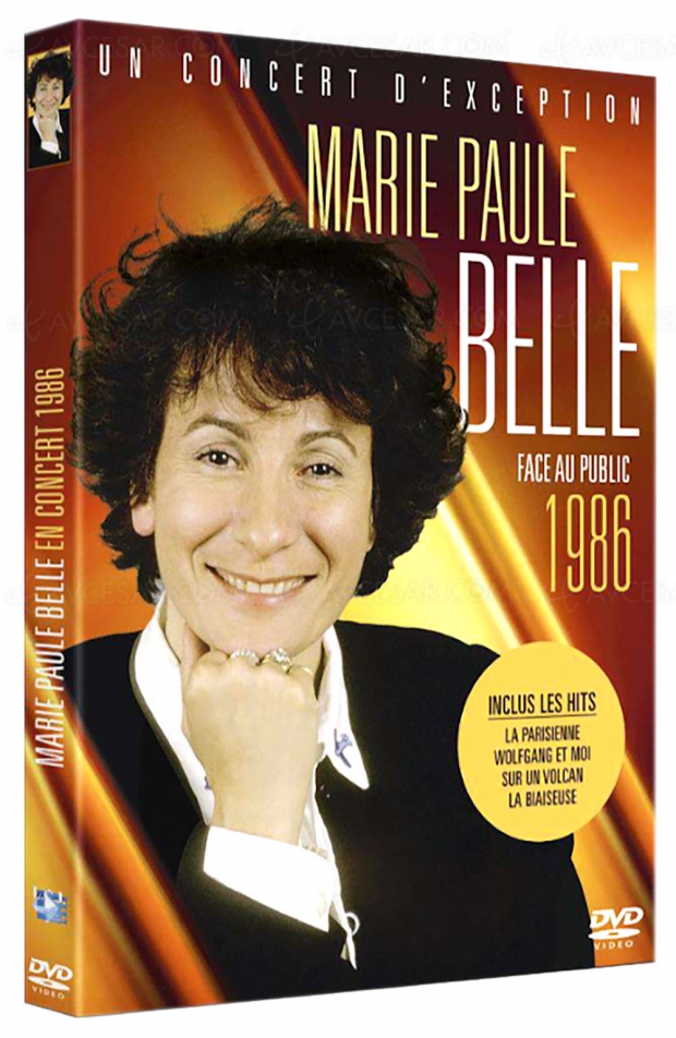 Un concert de Marie-Paule Belle édité pour la première fois en DVD