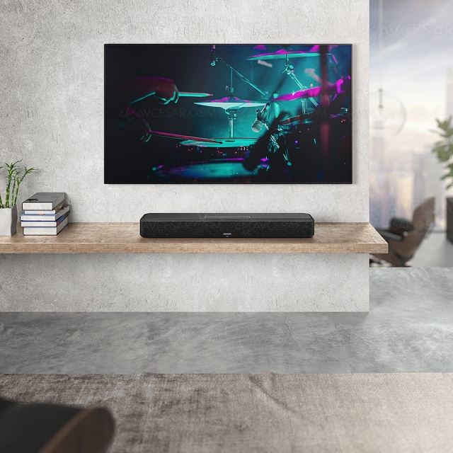 CES 21 > Denon Home 550, barre sonore 3.0 multiroom et Dolby Atmos/DTS:X virtuels