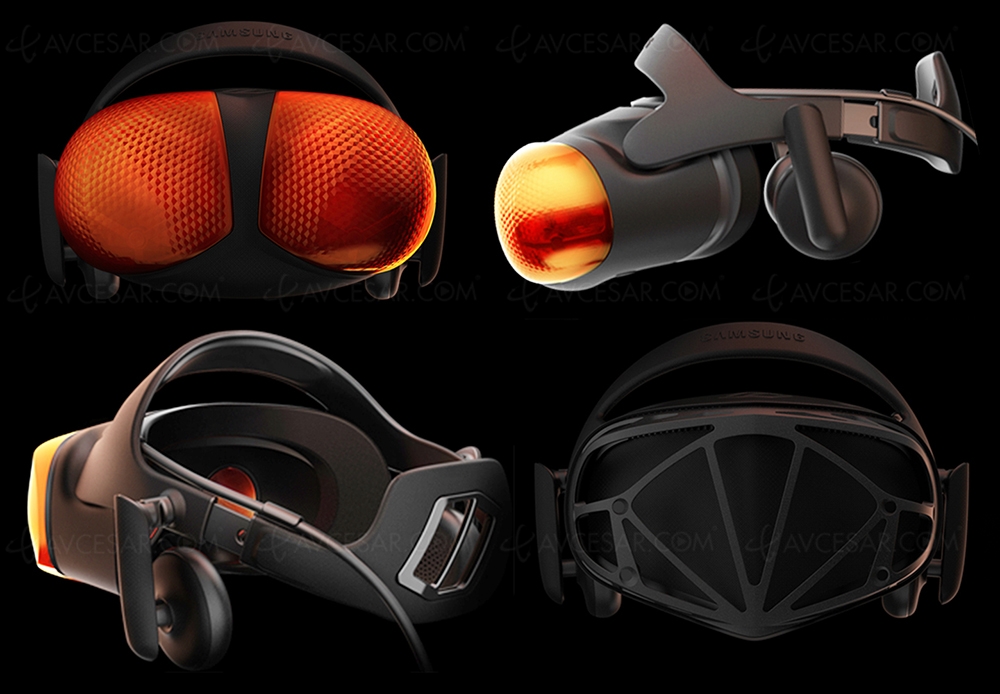 Casque de réalité virtuelle Samsung au design…&nbsp;particulier