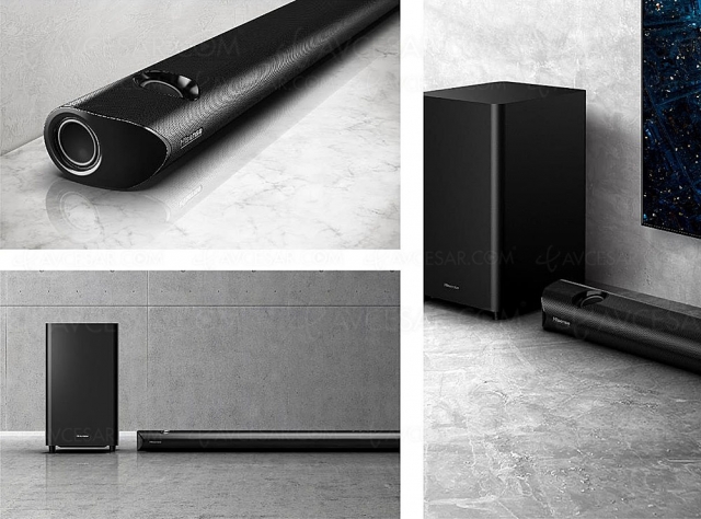 CES 21 > Hisense HS512, barre de son Dolby Atmos/DTS:X