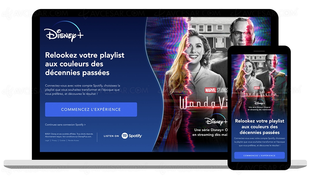 WandaVision transforme vos playlists sur&nbsp;Spotify