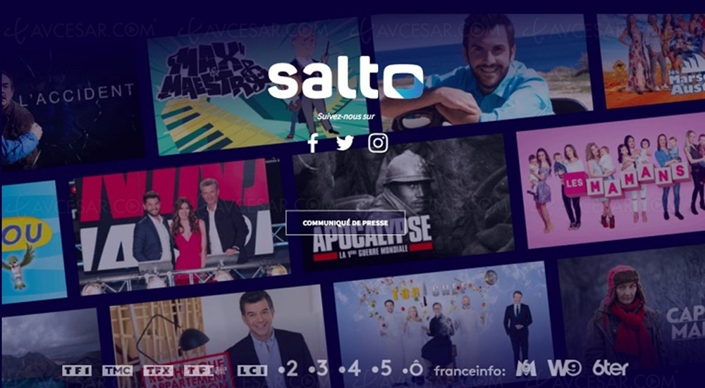 Salto, troisième service SVOD derrière Netflix et&nbsp;Amazon au quatrième trimestre&nbsp;2020