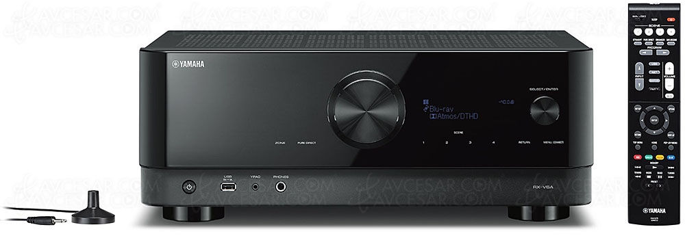 Test amplificateur Home Cinéma 7.2 Yamaha RX‑V6A,&nbsp;en&nbsp;ligne