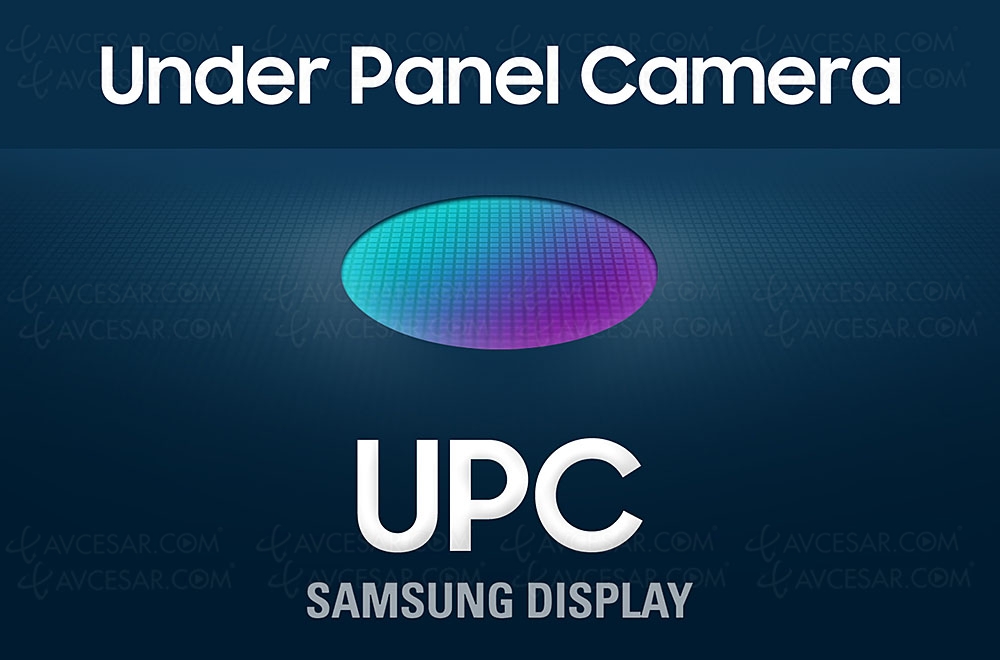 Caméra sous l’écran pour le Samsung Galaxy&nbsp;Z Fold&nbsp;3&nbsp;(bis)