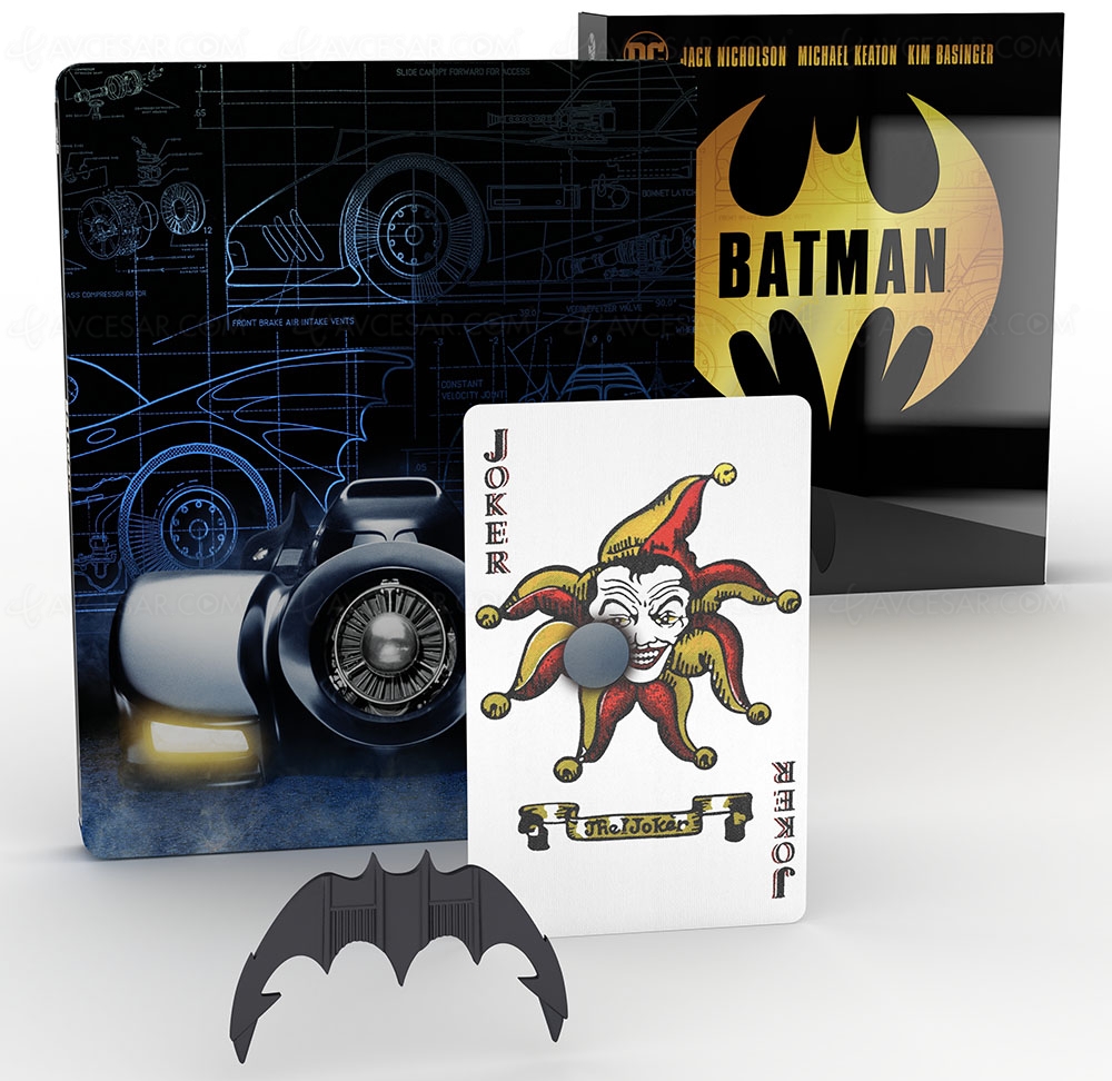 Le Batman de Tim Burton en 4K&nbsp;Ultra&nbsp;HD Titans of Cult le&nbsp;24&nbsp;mars