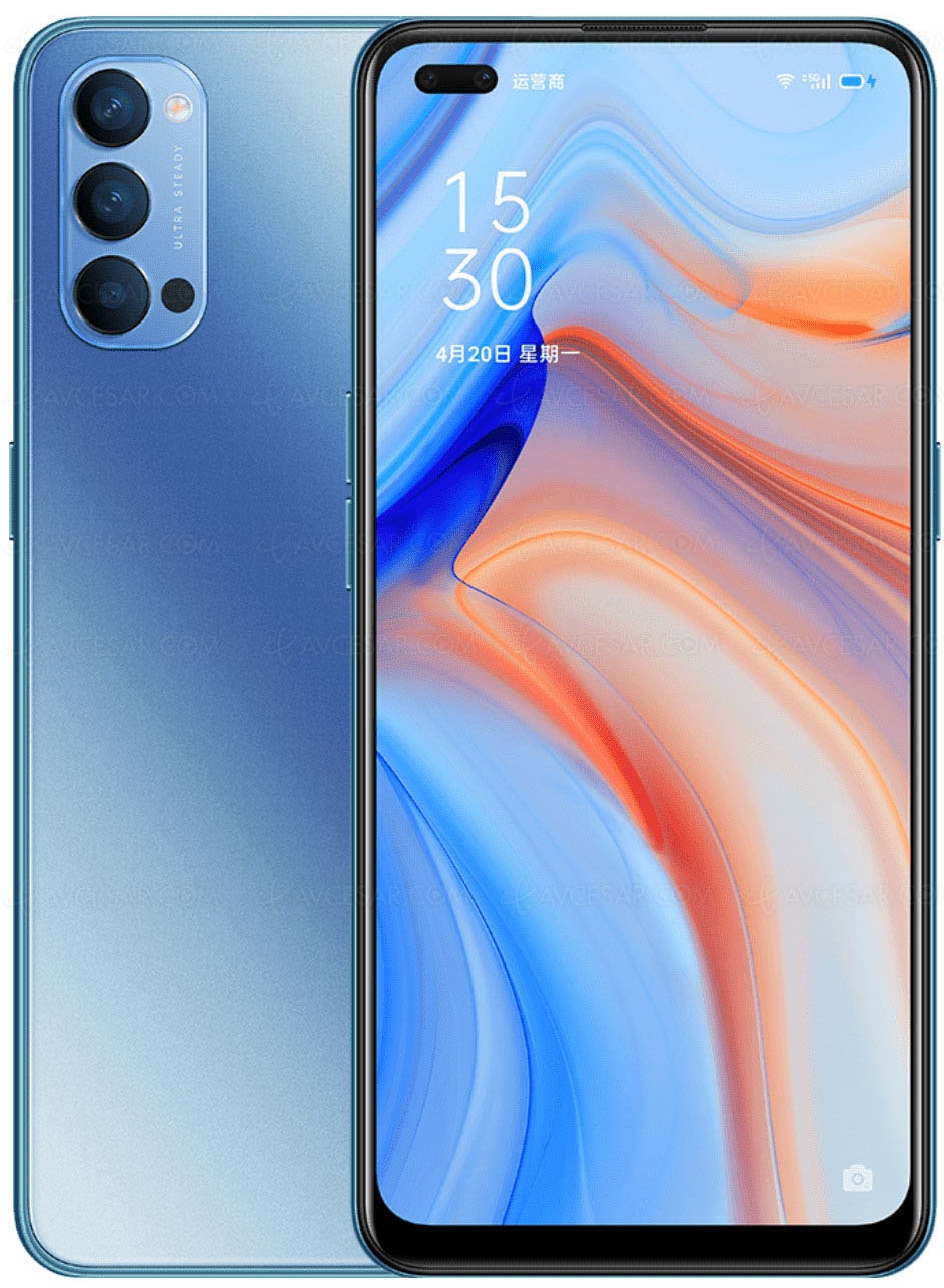 Test smartphone Oppo Reno4&nbsp;5G, en&nbsp;ligne