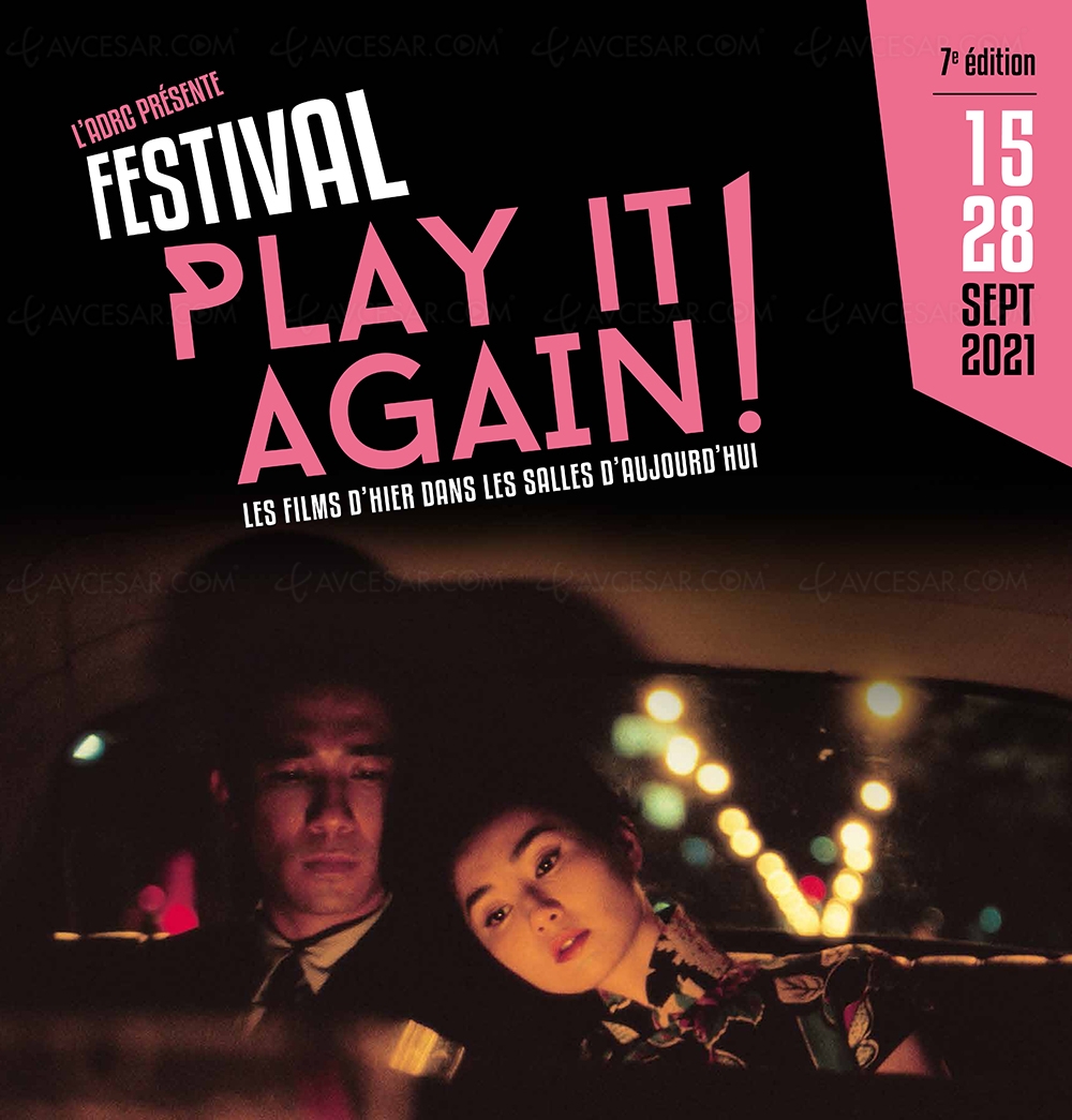 Festival Play it Again&nbsp;! 7e&nbsp;édition en septembre en l'honneur des films du&nbsp;patrimoine