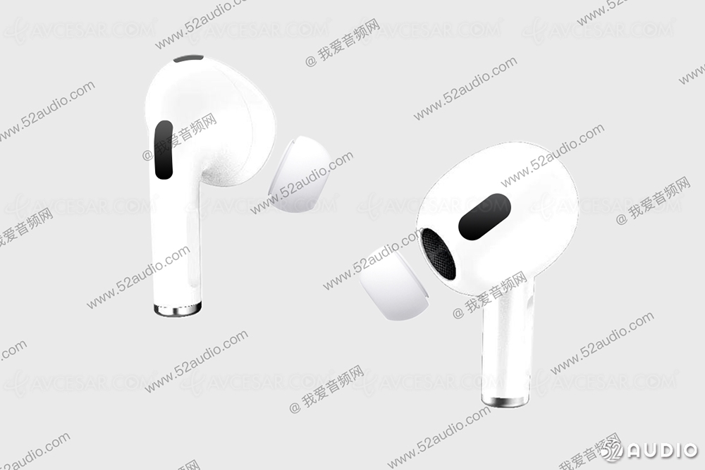 Écouteurs Apple AirPods 3e&nbsp;génération, la&nbsp;fuite