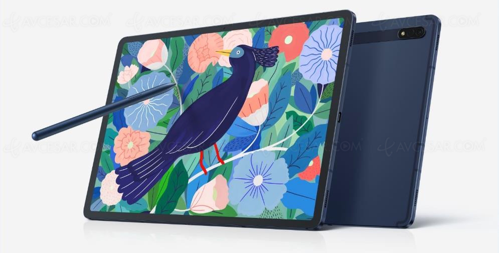 Tablettes Samsung Galaxy Tab&nbsp;S7 et&nbsp;Tab&nbsp;S7+, nouveaux&nbsp;coloris