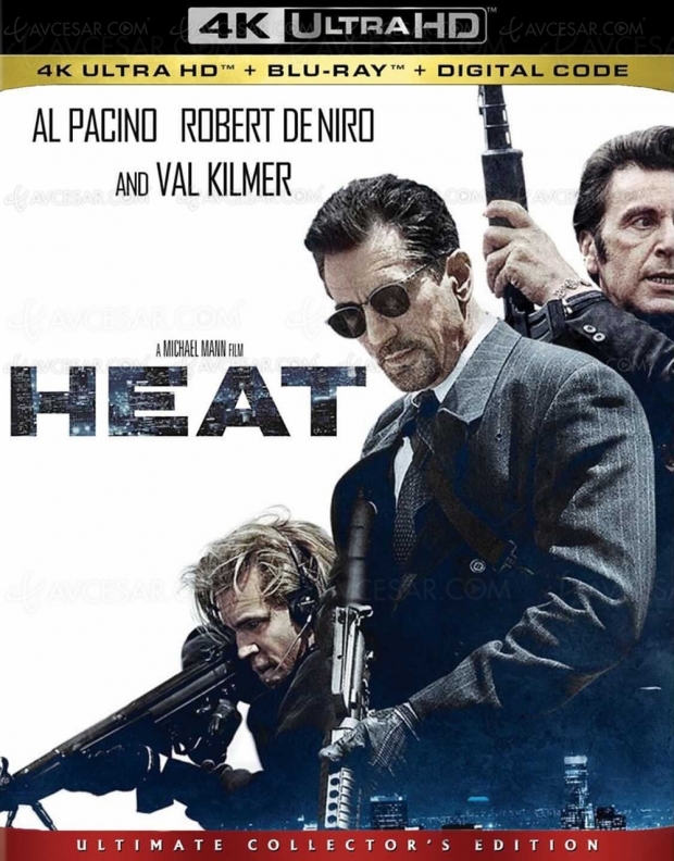 Heat : le classique de Michael Mann en 4K Ultra HD le 24 mai