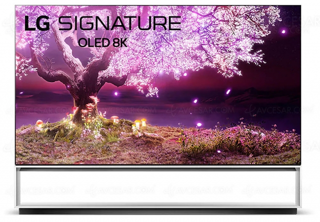 LG Z1, TV Oled Ultra HD 8K annoncés en 77'' et 88''