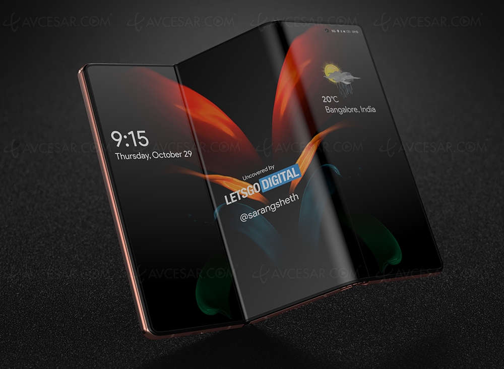 Smartphone Samsung pliable en trois cette&nbsp;année&nbsp;?