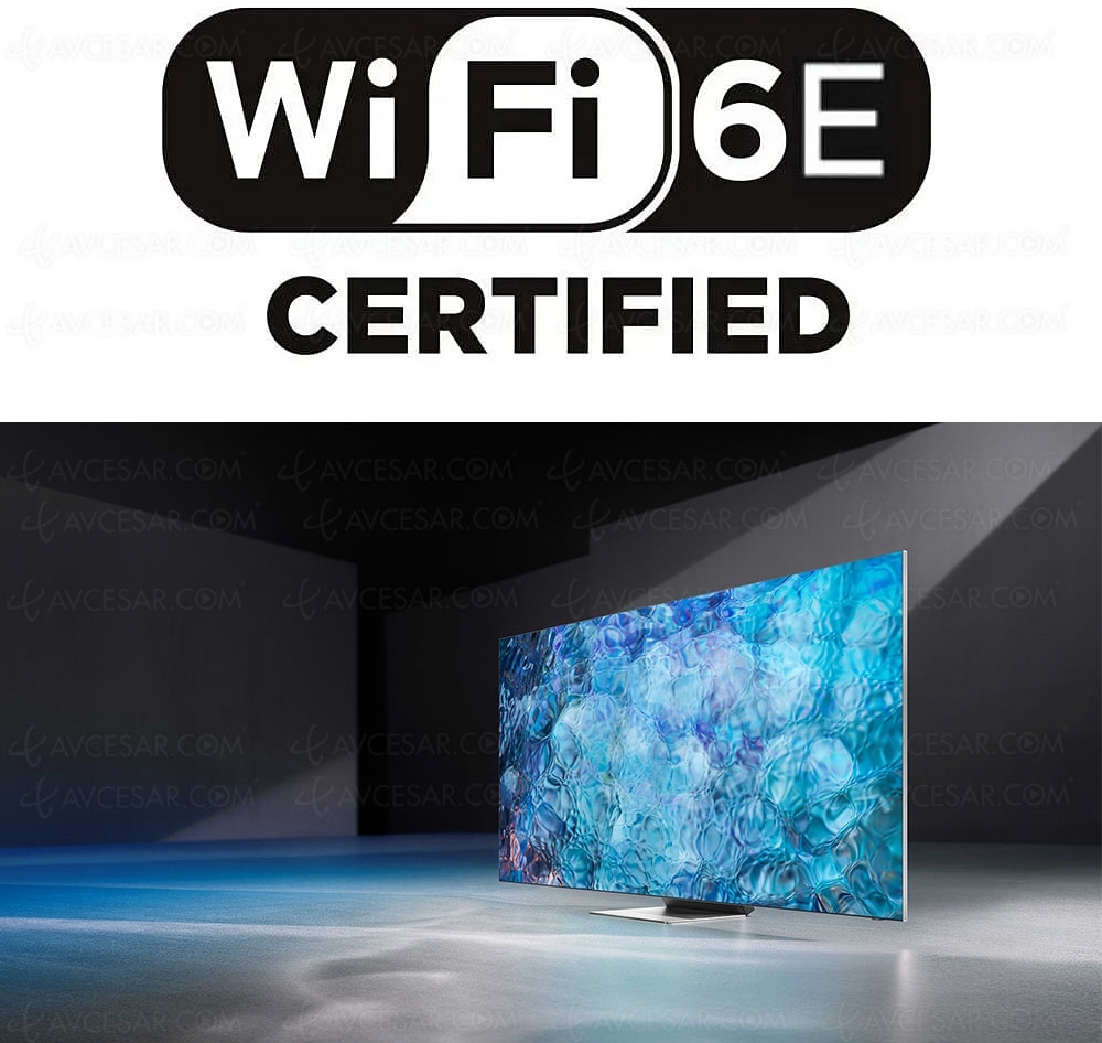 Samsung Neo QLED&nbsp;8K 2021, premiers TV certifiés Wi‑Fi&nbsp;6E