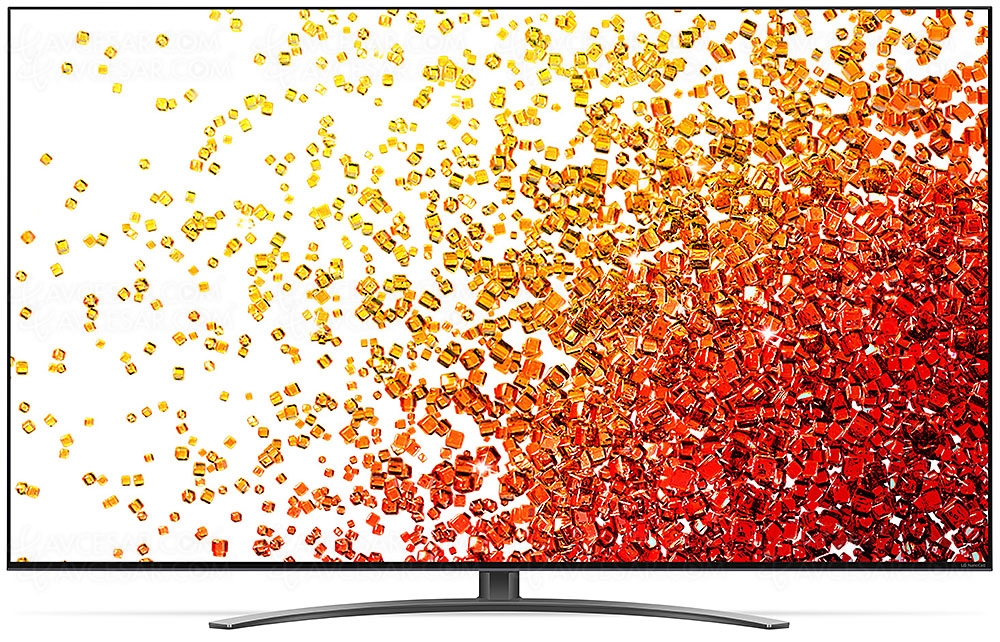 TV LED NanoCell Ultra&nbsp;HD 4K LG&nbsp;NANO91&nbsp;: 100&nbsp;Hz, Alpha&nbsp;7 Gen&nbsp;4, HDMI&nbsp;2.1, HDR&nbsp;Dolby&nbsp;Vision…