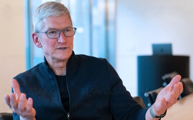 Tim Cook PDG d’Apple : « de meilleures conversations avec la réalité augmentée »