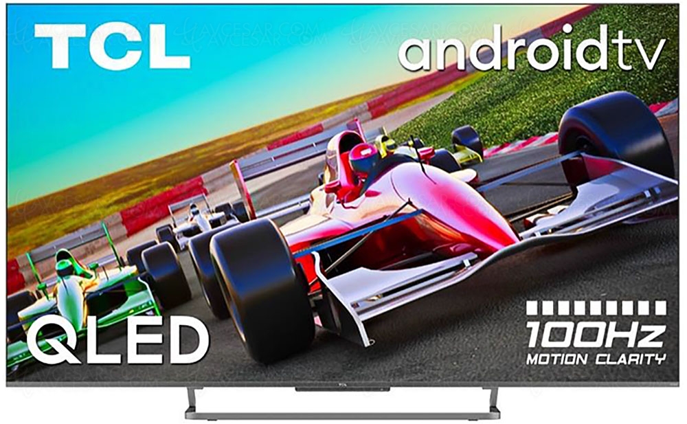 TV QLED Ultra HD 4K TCL&nbsp;C728/C729&nbsp;: 100&nbsp;Hz, HDR Dolby Vision, HDMI&nbsp;2.1, Android&nbsp;TV&nbsp;11.0…