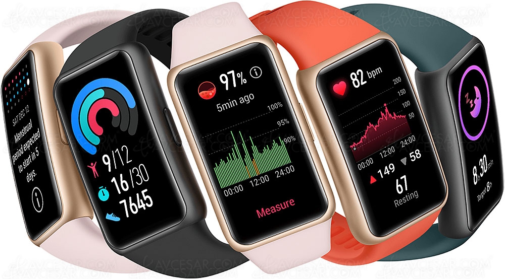 Huawei Band&nbsp;6, bracelet connecté santé&nbsp;et&nbsp;sport