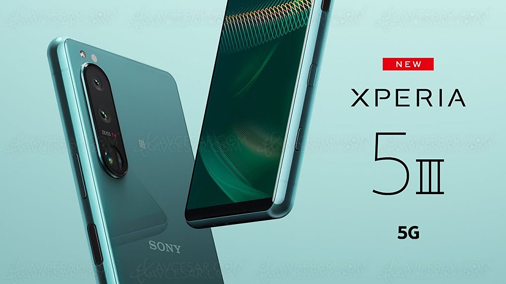 Smartphone Xperia&nbsp;5 III, écran Full&nbsp;HD+ HDR&nbsp;et&nbsp;120&nbsp;Hz
