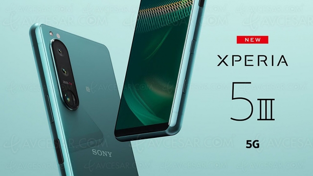 Smartphone Xperia 5 III, écran Full HD+ HDR et 120 Hz