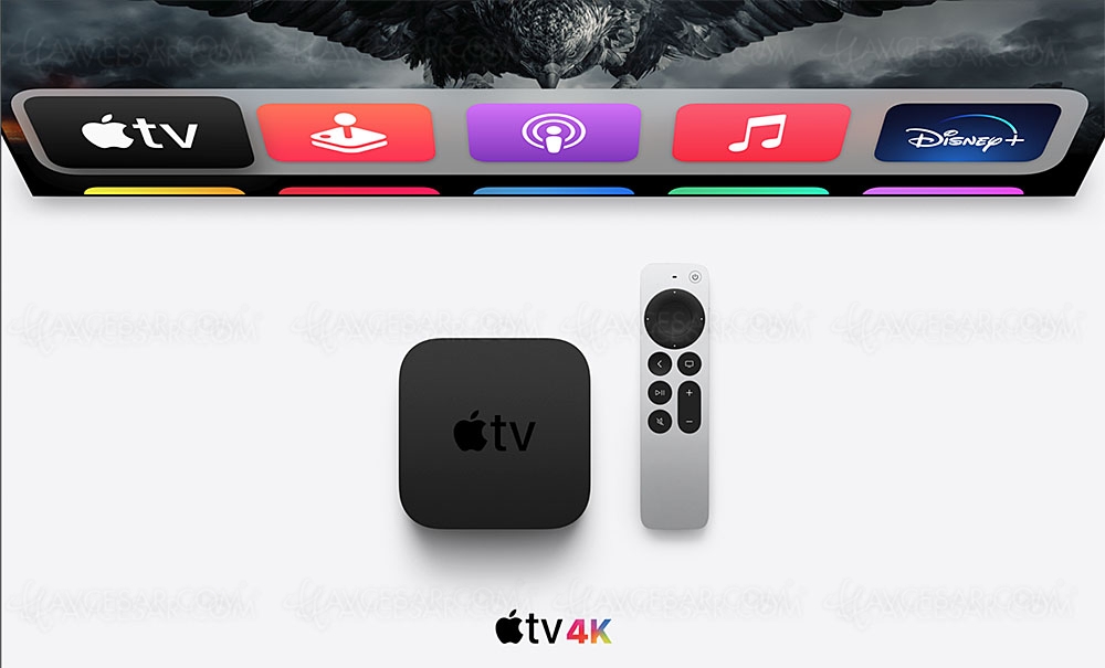 Apple TV 4K 2021 : A12 Bionic, HDMI 2.1, Siri Remote repensée, calibrage  couleur automatique