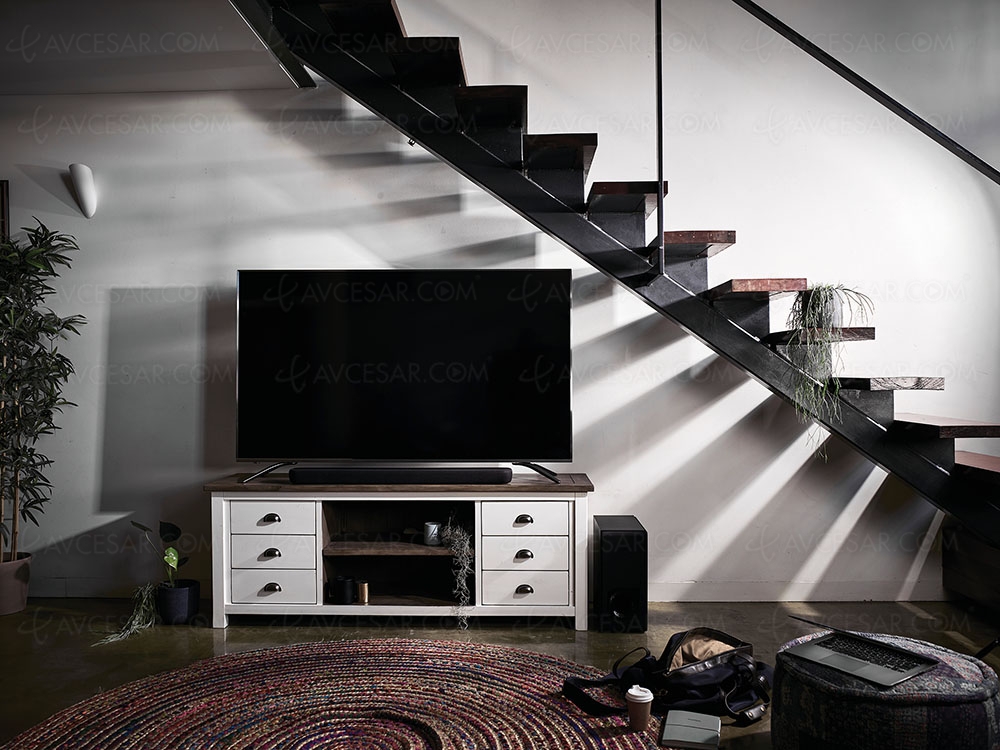 Yamaha ATS‑2090, barre sonore&nbsp;2.1 Bluetooth, Wi‑Fi, DTS&nbsp;Virtual:X et&nbsp;Amazon&nbsp;Alexa