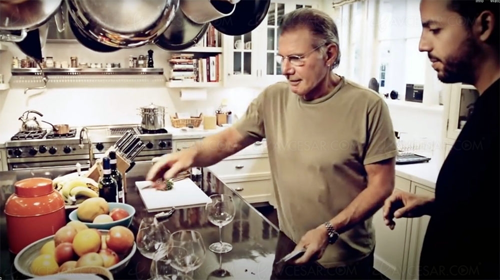 À ne pas rater, Harrison Ford bluffé dans sa cuisine&nbsp;(vidéo)