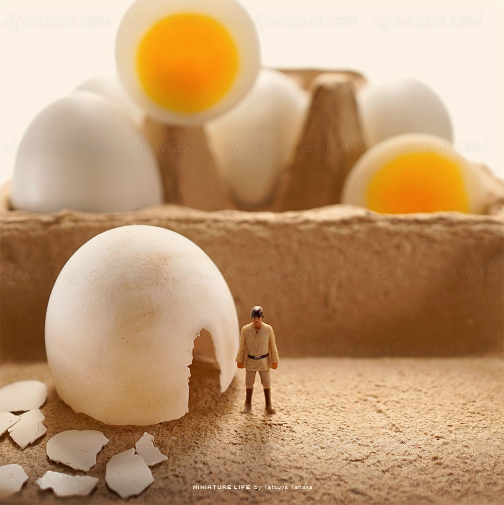 Star Wars en miniature avec des objets du quotidien, à voir&nbsp;absolument