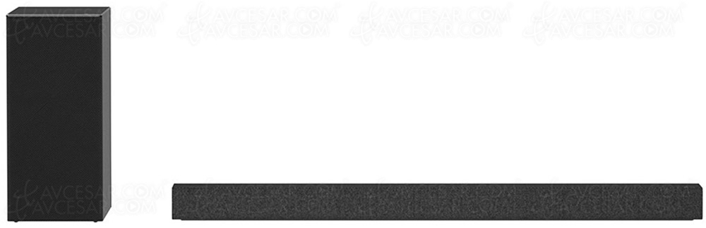 LG SP7&nbsp;: barre de son&nbsp;5.1 design, 440&nbsp;W et&nbsp;Bluetooth