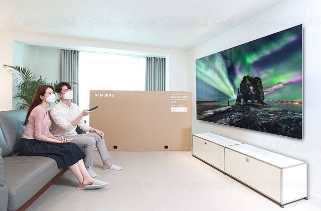 TV QLED, ventes 2021 record pour Samsung