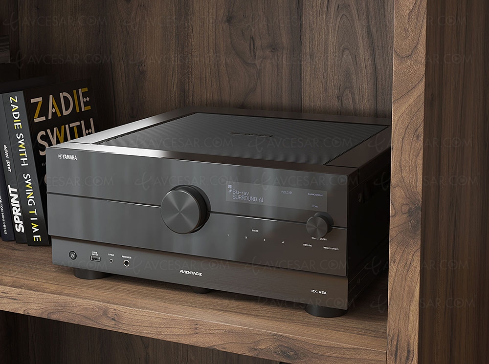 Yamaha RX-A6A&nbsp;: ampli 9.2, HDMI&nbsp;2.1, 8K, HDR Dolby Vision, HDR10+ Dolby Atmos, DTS:X,&nbsp;Auro&nbsp;3D…