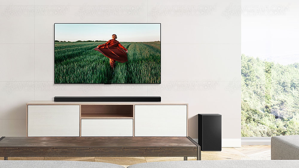 LG SP9&nbsp;: barre de son&nbsp;5.1.2, Dolby Atmos/DTS:X, 520&nbsp;W, Bluetooth et&nbsp;HDMI&nbsp;2.1