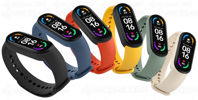 Xiaomi Mi Smart Band 6, nouveau bracelet connecté