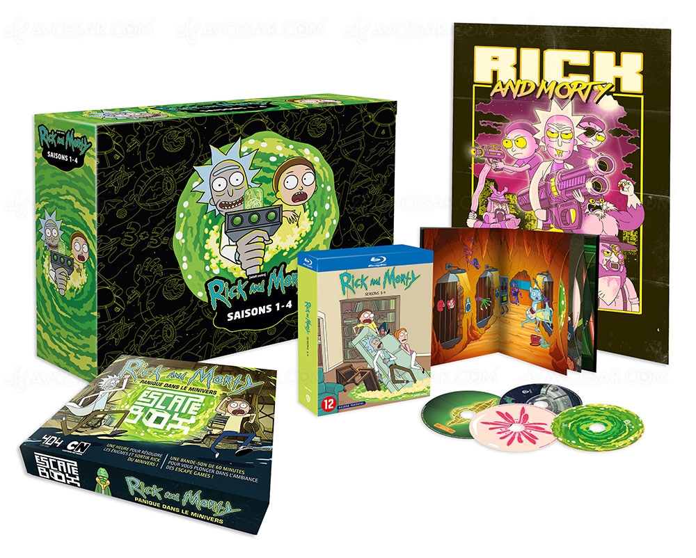 Rick and Morty&nbsp;: la géniale série d’animation SF enfin dispo en Blu-Ray&nbsp;et&nbsp;DVD
