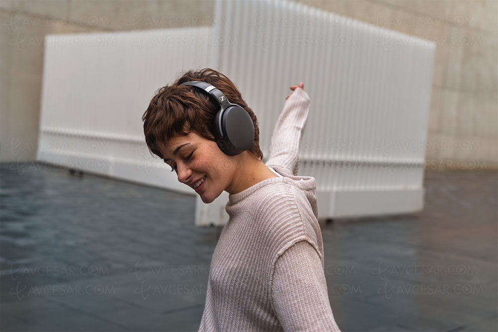 Sennheiser HD&nbsp;450SE, casque Bluetooth&nbsp;APT‑X à&nbsp;réduction de&nbsp;bruit&nbsp;active