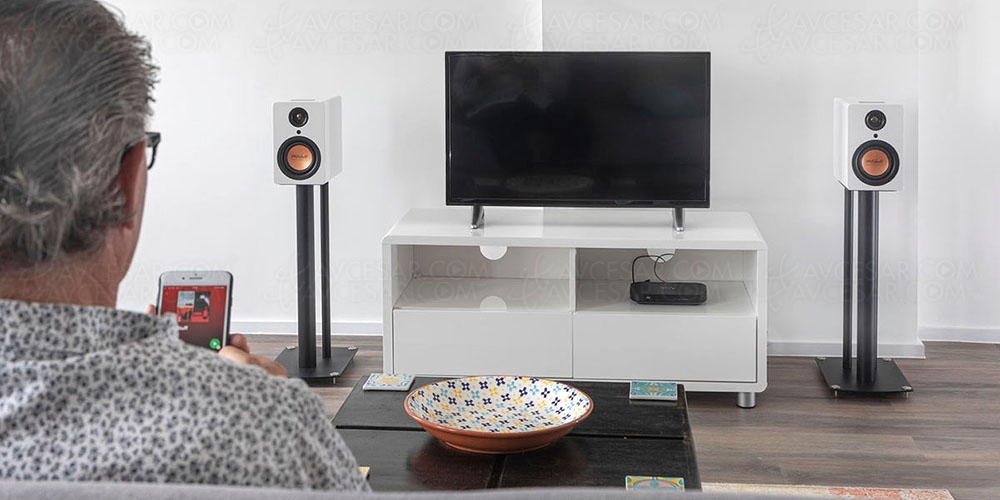 Test Mitchell Acoustics uStream&nbsp;One, enceintes actives Bluetooth, en&nbsp;ligne