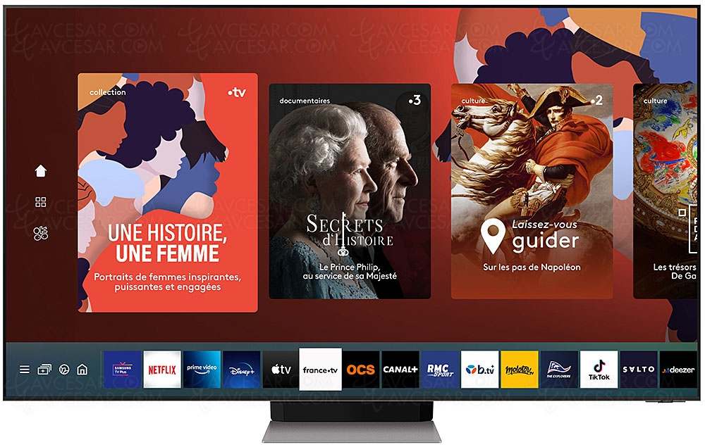 Application france.tv sur Smart&nbsp;TV&nbsp;Samsung
