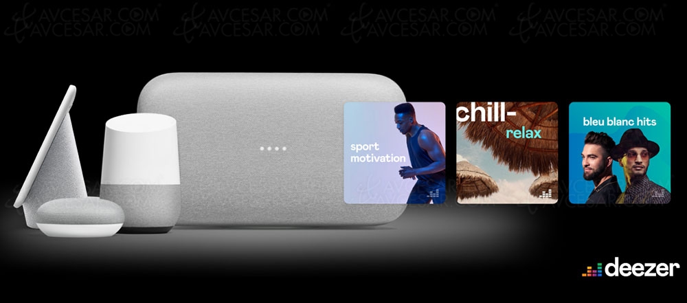 Deezer désormais disponible gratuitement sur Google&nbsp;Home