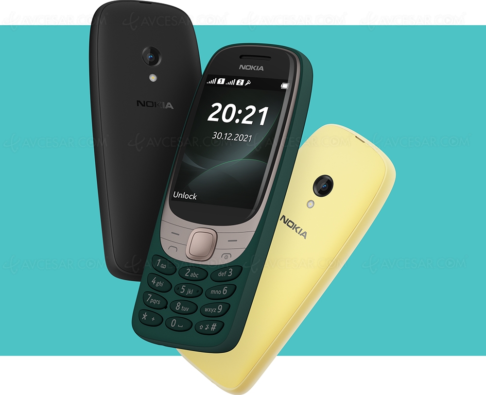 Nokia 6310, un classique remis au goût&nbsp;du&nbsp;jour
